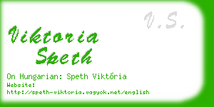 viktoria speth business card